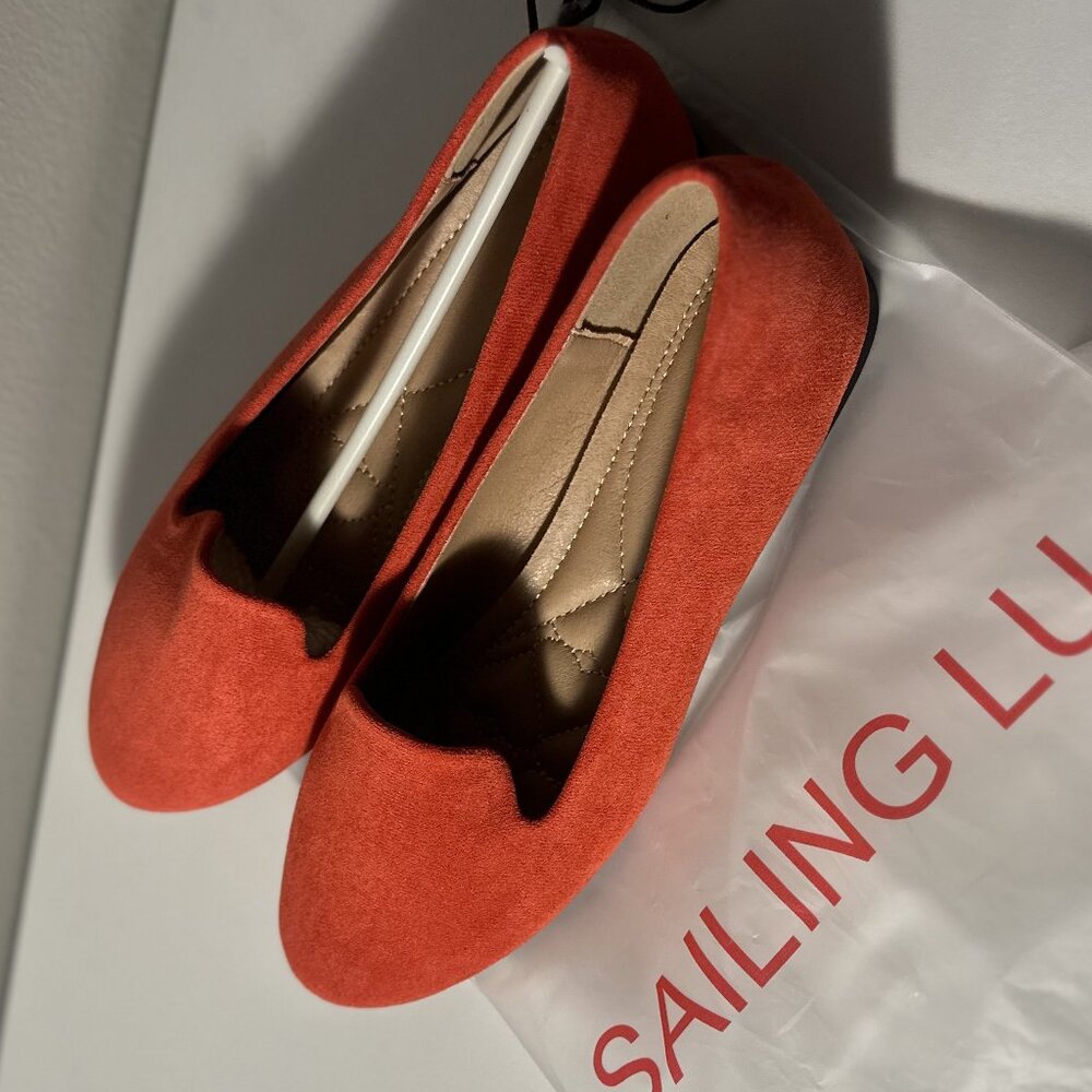 SAILING LU Women Round Toe Flats Comfortable Fashion Ballet Flat Shoes for Women